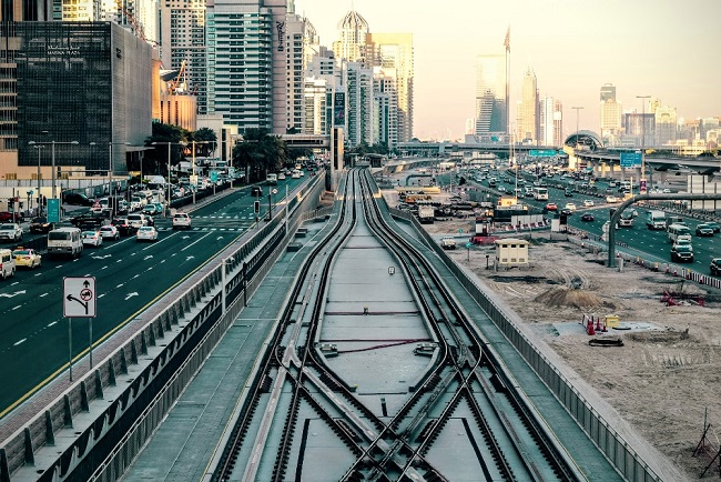 Motorway in Dubai