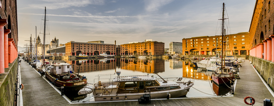Liverpool dock area