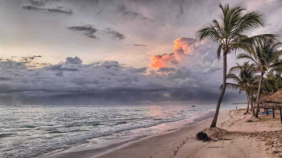 Playa en la República Dominicana